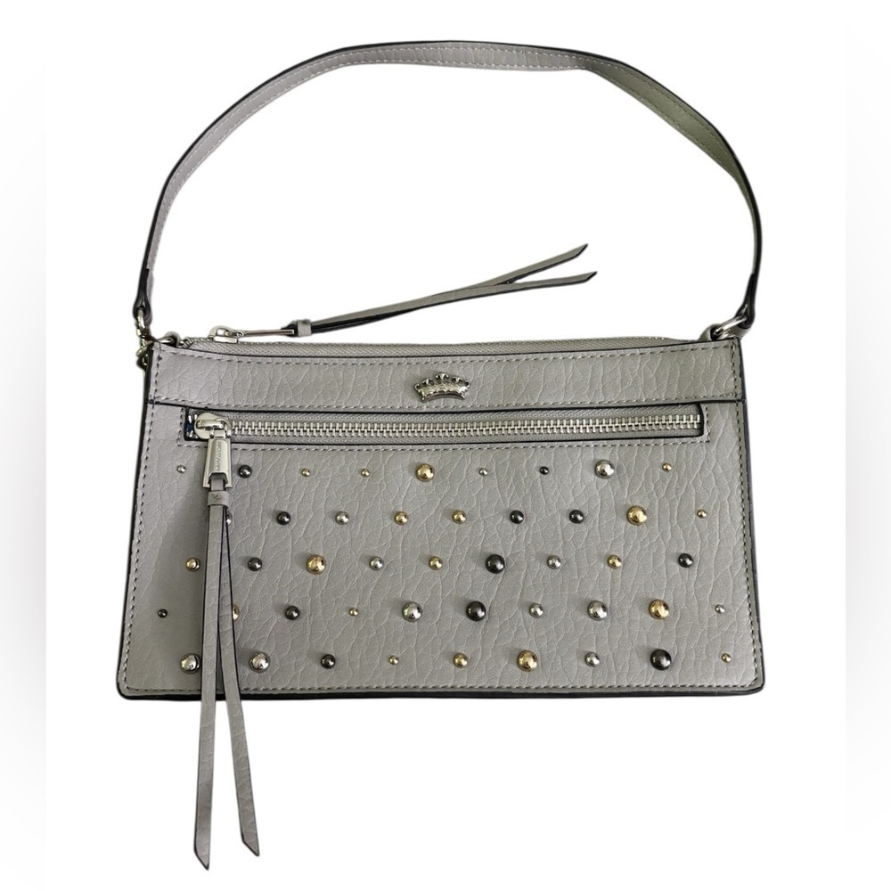 Preppy Juicy Couture Gray Studded Shoulder Bag